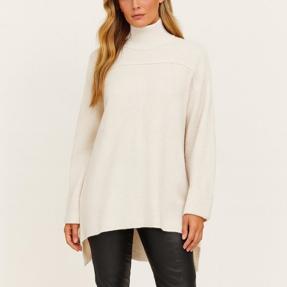 NWOT Artisan NY Wool Blend Cream Cardigan Sweater - Picture 2 of 10